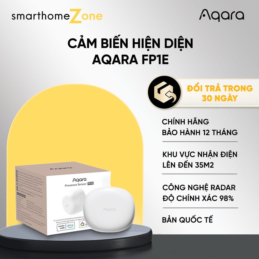 Cảm Biến Hiện Diện Aqara AI FP1E Presence Sensor