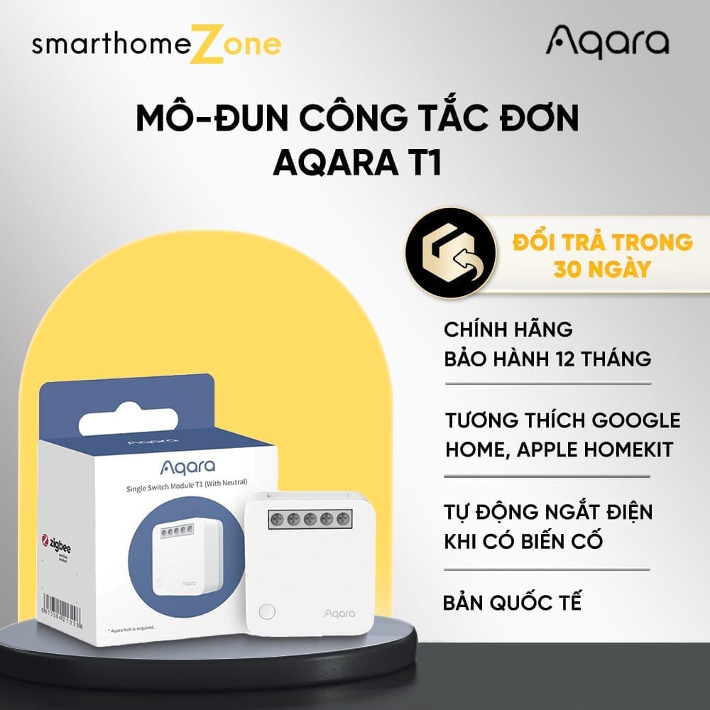 Aqara module T1 (Có dây nguội) Zigbee