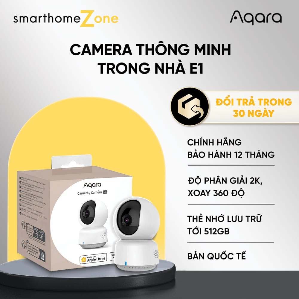 Camera thông minh Aqara E1 CH-C01E Wifi 6E