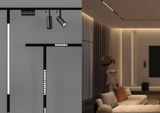 Hệ thống đèn nam châm Aqara Magnetic Track Light H1