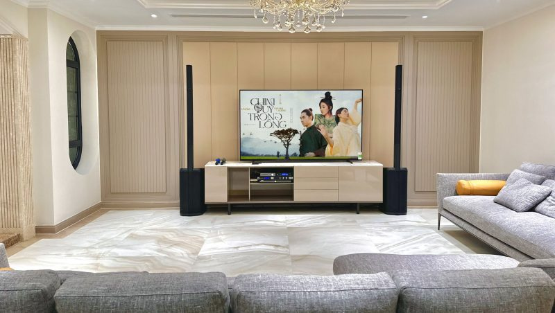 Karaoke & Phòng Chiếu Phim Thông Minh – Trọn Gói, Đẳng Cấp! 18 Hệ Thống âm Thanh Karaoke Gia đình Cao Cấp Với Loa Bose L1 Pro16 Phối Ghép Với Mixer Jbl